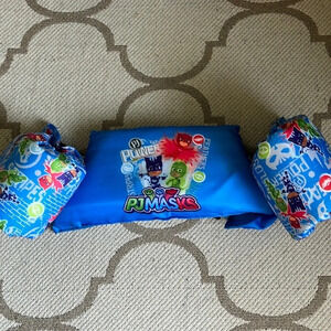 PJ masks 3 piece swim float with detachable arm bands